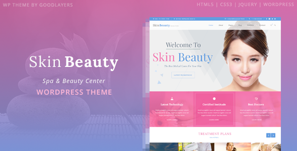 Cilt Güzelliği - Spa WordPress - Sağlık ve Güzellik Perakendesi