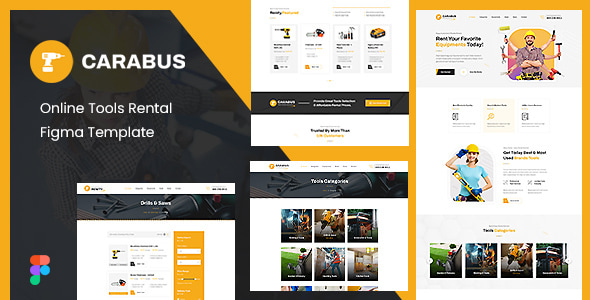 Carabus - Figma Template - Business Corporate
