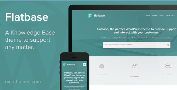 Flatbase - A responsive Knowledge Base/Wiki Theme - Miscellaneous WordPress