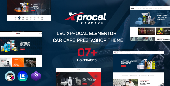 Leo Xprocal Elementor - Car Care Prestashop Theme - Shopping PrestaShop