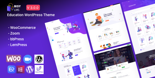 Bisy - Education WordPress Theme - Education WordPress