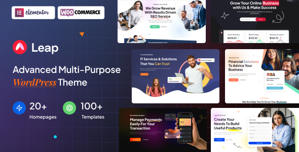 Leap - Multi-purpose WordPress Theme - Business Corporate