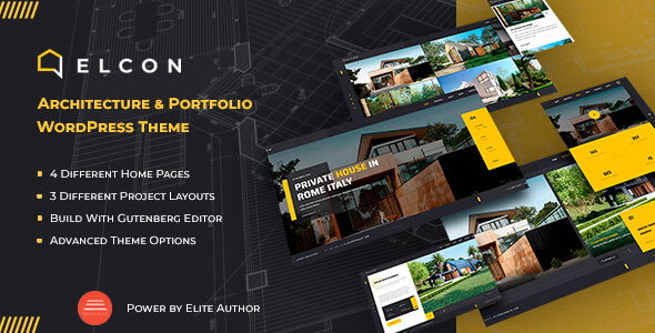 Elcon - Architecture & Portfolio WordPress Theme - Portfolio Creative