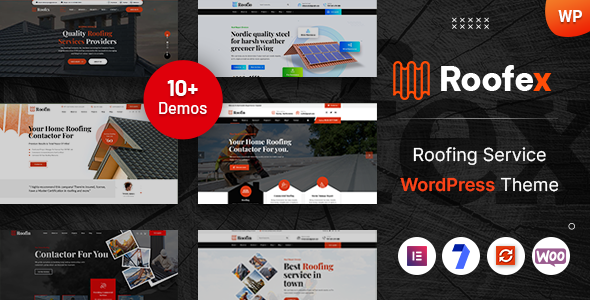 Roofex - Roofing WordPress Theme - Business Corporate