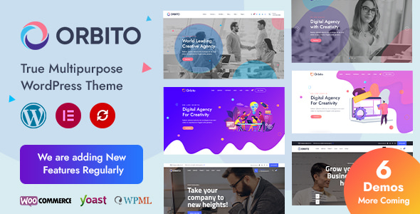 Orbito - Creative Agency WordPress Theme - Creative WordPress
