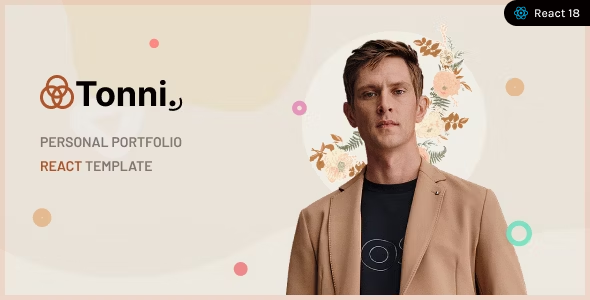 Tonni - Personal Portfolio React NextJs Template - Virtual Business Card Personal Tonni - Personal Portfolio React NextJs Template - Virtual Business Card Personal