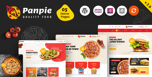 Panpie - Restaurant WordPress Theme - Food Retail