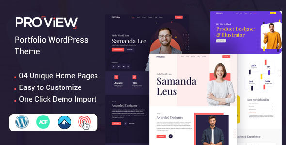 Proview - Creative Portfolio Wordpress Theme - Portfolio Creative