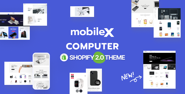 Mobilex - Computer Shop, Mobile Phone Shopify Theme - Technology Shopify