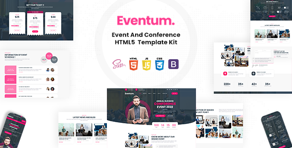 Eventum - Event & Conference HTML Template - Events Entertainment