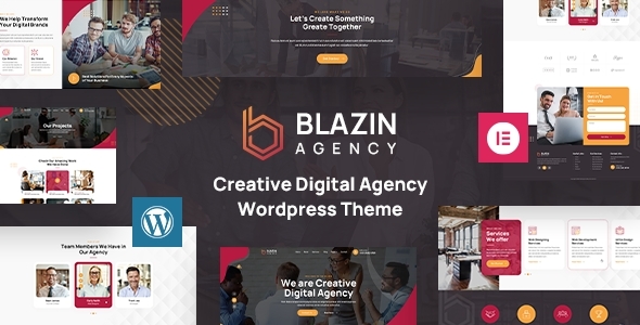Blazin Agency | Creative WordPress Theme - Creative WordPress