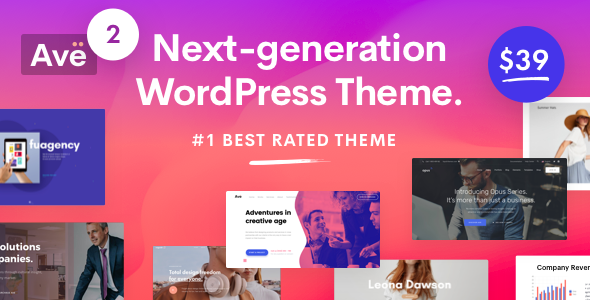 Ave - Responsive Multi-Purpose WordPress Theme - Creative WordPress