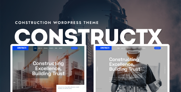 ConstructX - Construction WordPress Theme - Business Corporate