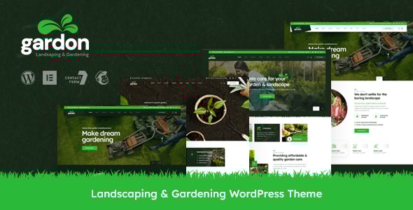 Gardon - Landscaping & Gardening WordPress Theme - Business Corporate