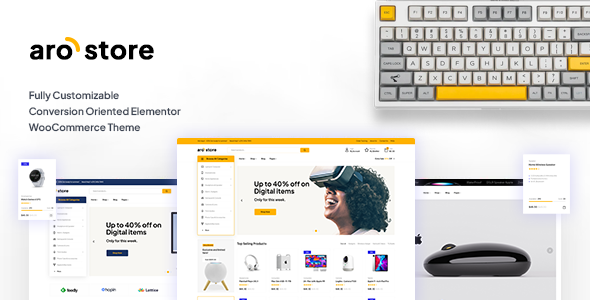 Arostore – Electronics Store WooCommerce WordPress Theme - WooCommerce eCommerce