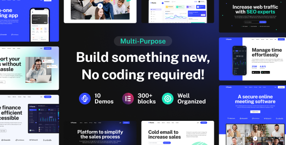Flowto - Startup & SaaS WordPress Theme - Technology WordPress
