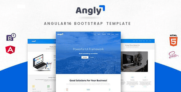 Angly - Angular 16 Bootstrap 4 Multipurpose Site Template - Shopping Retail