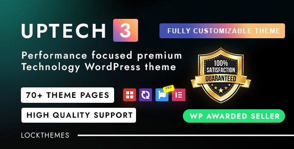 Uptech - IT Solutions & Services WordPress Theme - Technology WordPress