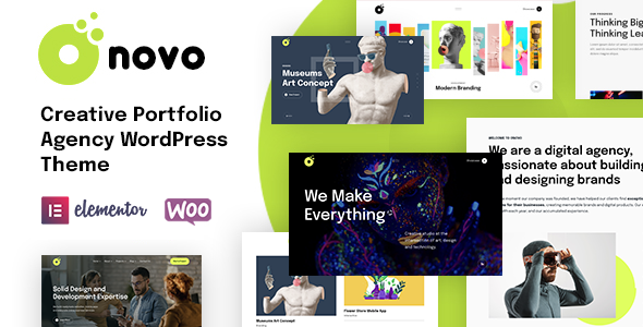 Onovo - Creative Portfolio Agency WordPress Theme - Portfolio Creative