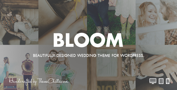 Bloom | WordPress Wedding Theme - Wedding WordPress