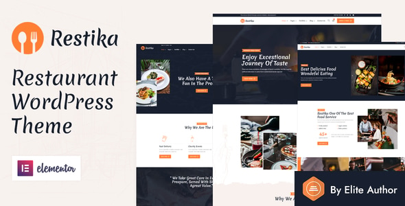 Restika - Restaurant WordPress Theme - Restaurants & Cafes Entertainment
