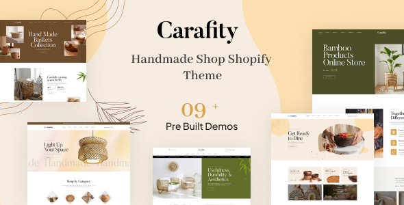 Carafity - Bamboo Handmade Shopify Theme - Shopping Shopify