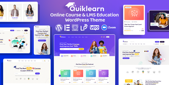 Quiklearn - Education WordPress Theme - Education WordPress