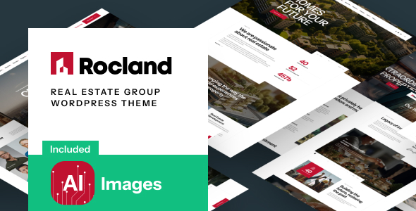 Rocland - Real Estate Group WordPress Theme - Real Estate WordPress
