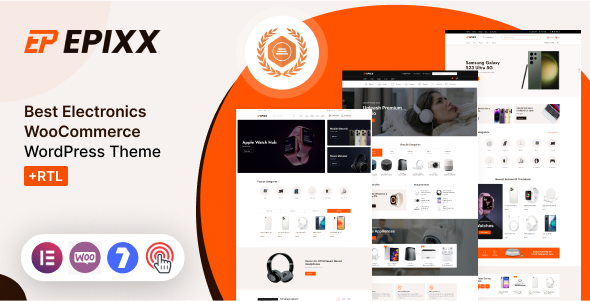 Epixx - Electronics WooCommerce WordPress Theme + RTL - WooCommerce eCommerce