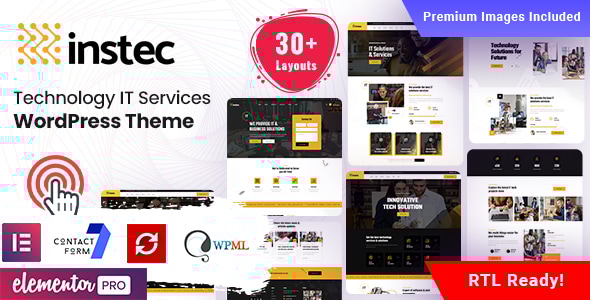Instec - Technology WordPress Theme - Software Technology
