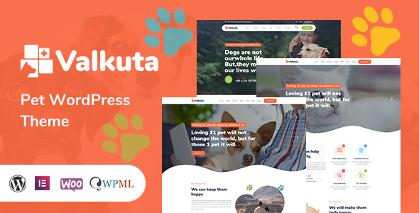 Valkuta - Pet WordPress Theme - Retail WordPress