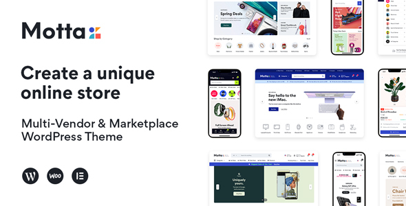 Motta - Multi-Vendor and Marketplace WordPress Theme - WooCommerce eCommerce