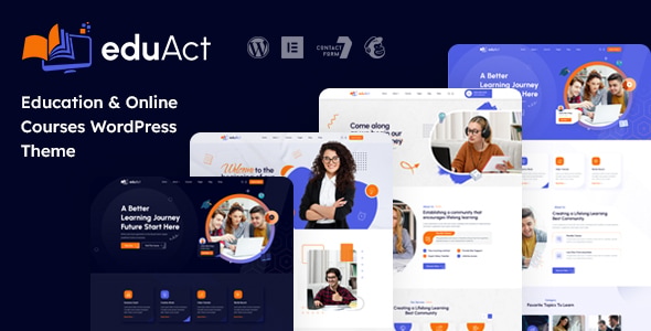 EduAct - Education & Courses WordPress Theme - Education WordPress