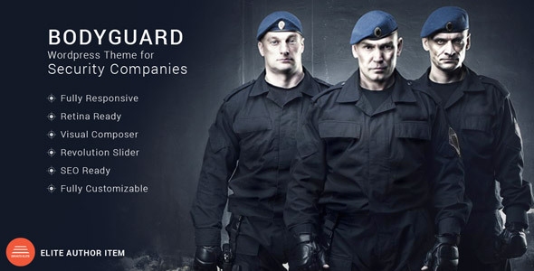 Bodyguard - Security and CCTV WP Theme - Business Corporate