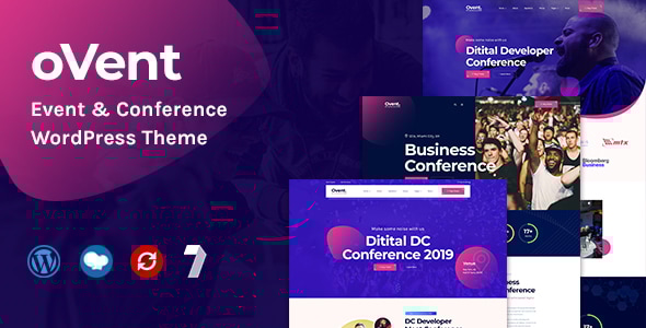 Ovent - Event Conference WordPress Theme - Events Entertainment