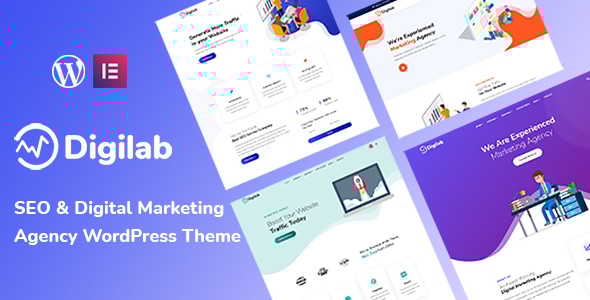 Digilab - Digital Marketing Agency WordPress Theme - Marketing Corporate