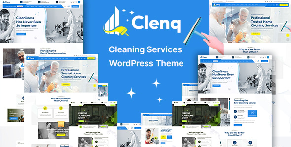 Clenq - Cleaning Services WordPress Theme - Business Corporate