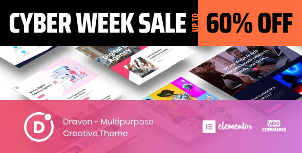 Draven – Multipurpose Creative WordPress Theme - Creative WordPress