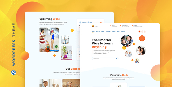Shelly – School WordPress Theme - Education WordPress