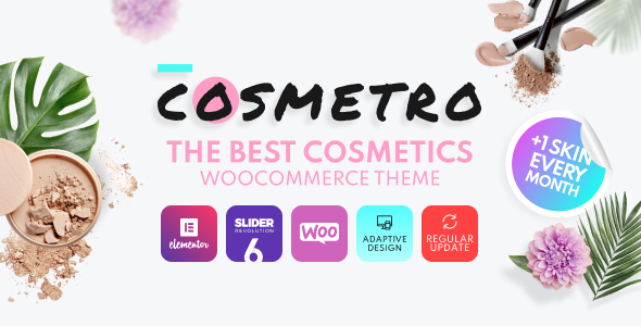 Cosmetro - Cosmetics Store Elementor WooCommerce Theme - WooCommerce eCommerce