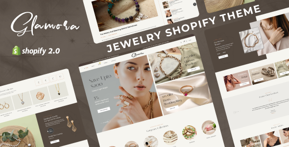 Glamora - Jewellery Store Shopify - Shopping Shopify