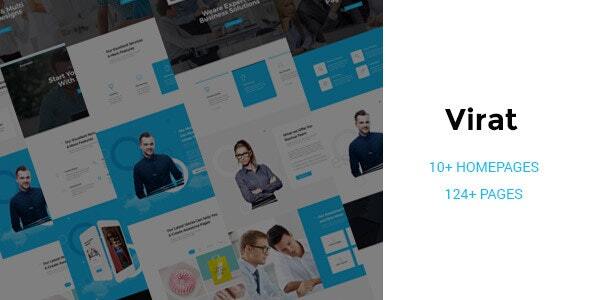 Virat- Responsive Multi-Purpose HTML Template - Corporate Site Templates