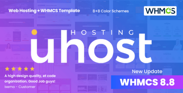 Hosting & WHMCS - Uhost - Hosting Technology