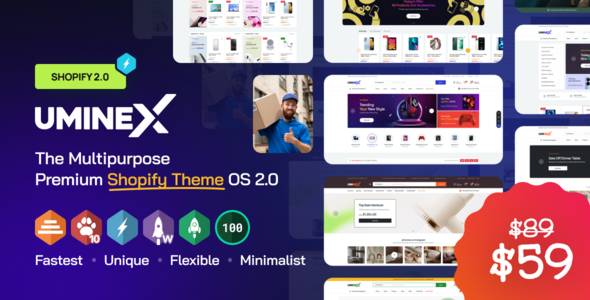 Uminex - Fastest Shopify 2.0 Theme - Shopping Shopify
