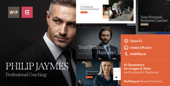 PJ | Life & Business Coaching WordPress Theme - Business Corporate