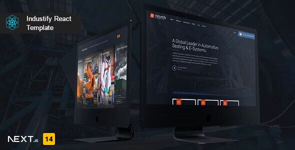 Industify | React Nextjs Industry Template - Business Corporate