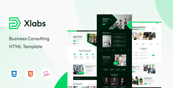 Xlab - Business Consulting HTML5 Template - Business Corporate