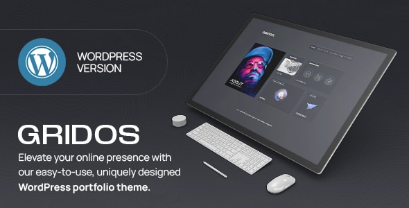 Gridos - Creative Personal Portfolio WordPress Theme - Portfolio Creative