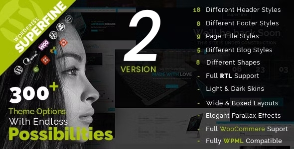 SuperFine - Multipurpose WordPress Theme - Corporate WordPress