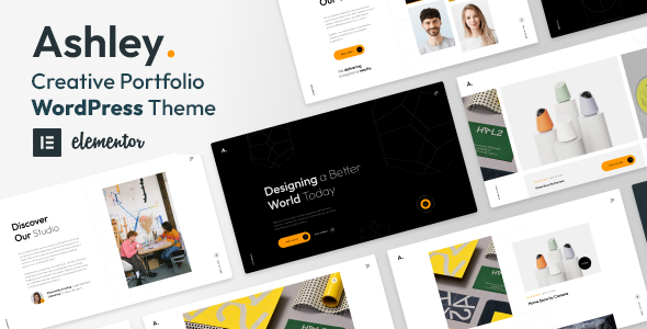 Ashley - Creative Portfolio WordPress Theme - Portfolio Creative